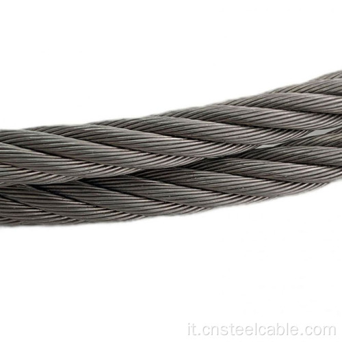 1x19 dia.1.5mm galvanizzato in acciaio